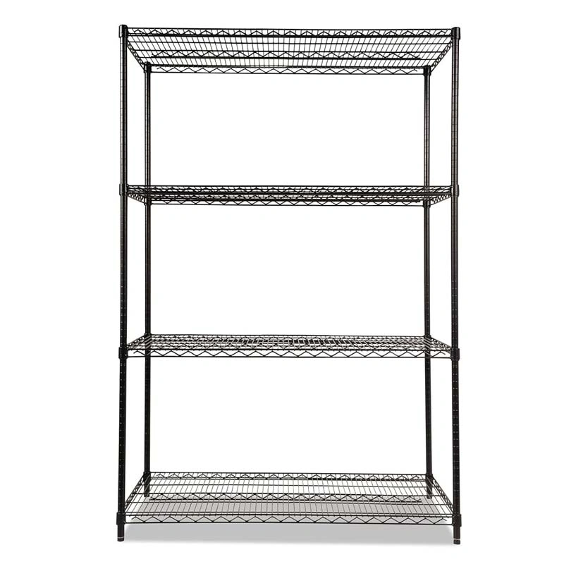 Static Epoxy Wire Shelving System – Corrosion-Resistant Fixed Storage Solution