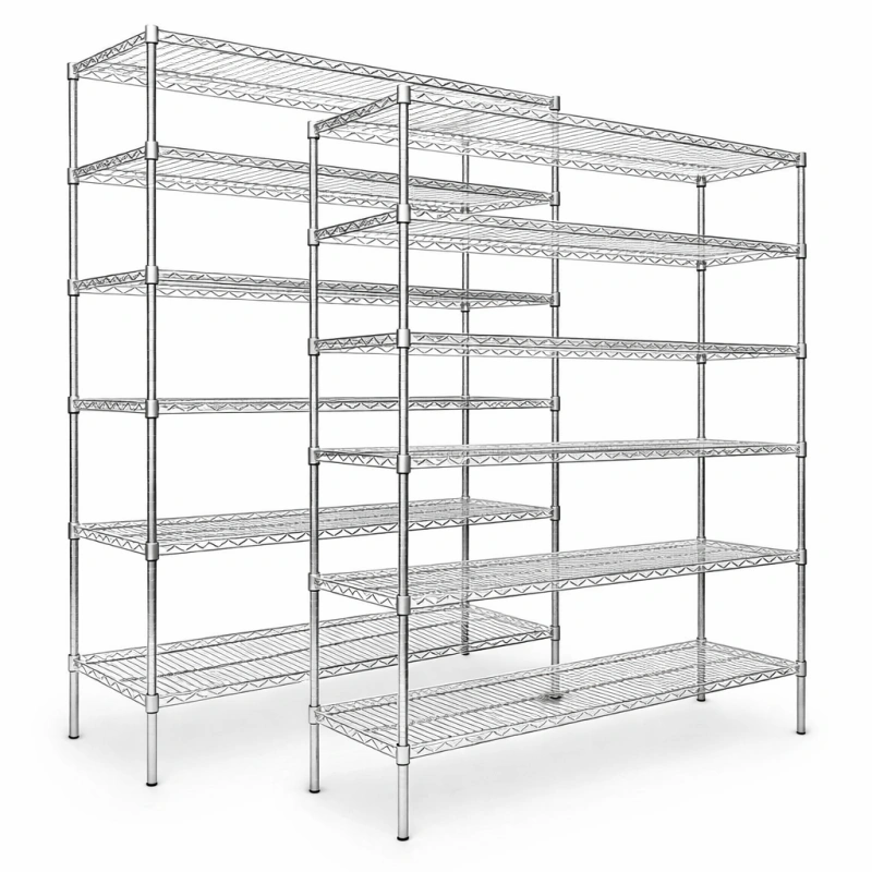 Stainless Steel Wire Shelving System for Hygienic & Controlled Environments