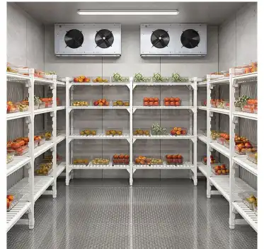 Plastic-Coated Cold Room Shelving for Commercial & Food Storage