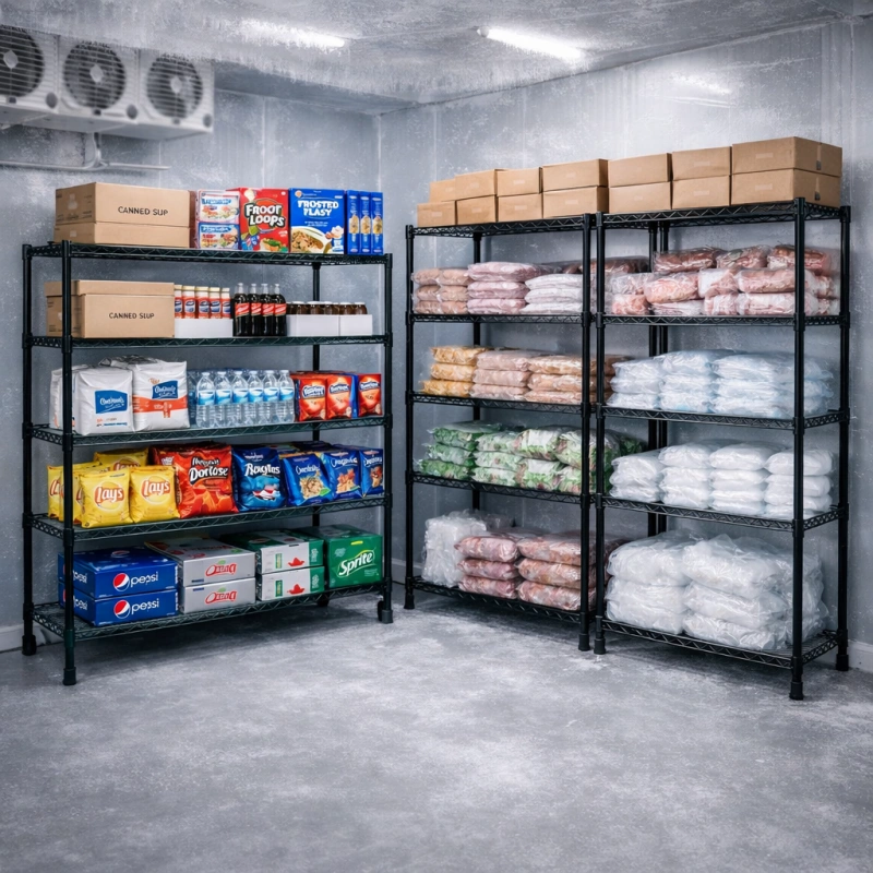 Epoxy Wire Shelving for Humid & Temperature-Change Areas - ProtectiveStorage System 