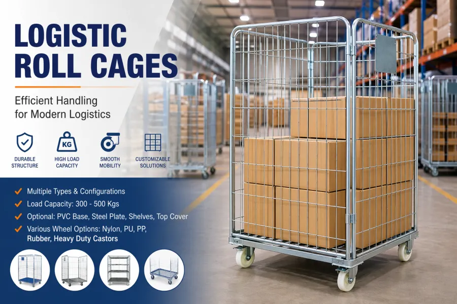 Logistic Roll Cages: Types, Applications and How to Choose the Right Supplier
