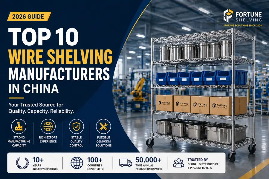 Top 10 Wire Shelving Manufacturers in China (2026 Guide)