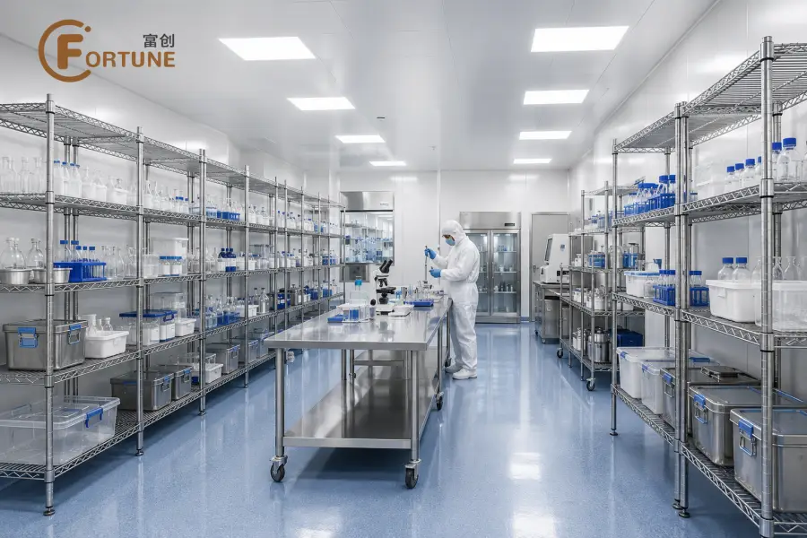 Stainless Steel Wire Shelving for Laboratories & Clean Room Storage (2026 Guide)