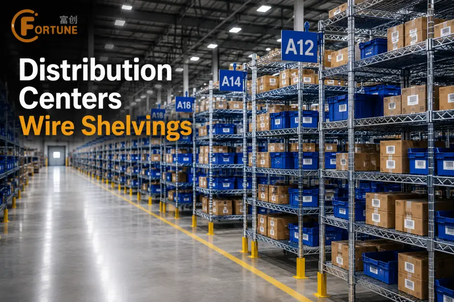 Why Distribution Centers Choose Wire Shelving for Faster Order Fulfillment