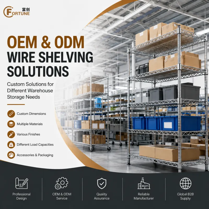 How We Develop Wire Shelving Solutions for Different Warehouse Storage Needs