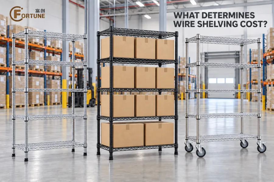 What Determines Commercial Wire Shelving Cost? A Guide for Wholesale Buyers